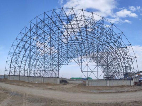 诸城体育场网架结构