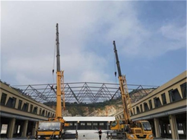 诸城仓储物流网架生产厂家案例